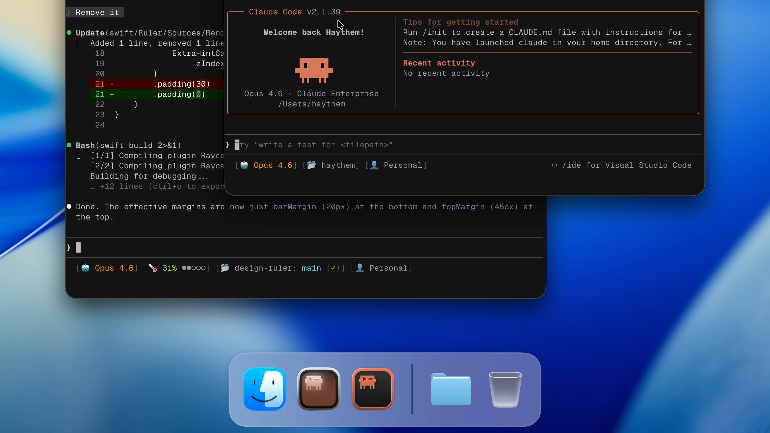 Custom macOS Icon for Ghostty Terminal